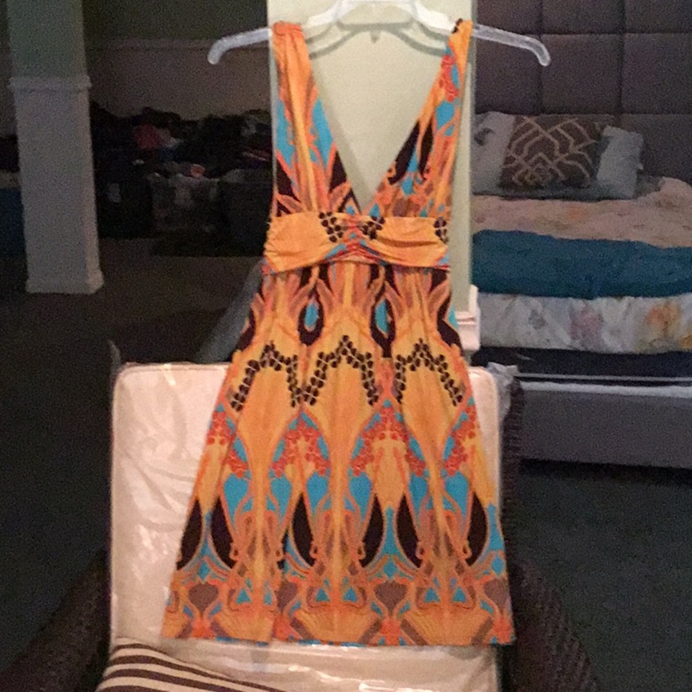 Backless spring dress